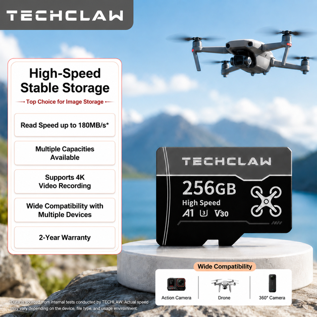 High Speed V30 U3 SD3.0 Read 180MB/S TF Memory Card 64GB 128GB 256GB 180MB/s with 2 Years Warranty