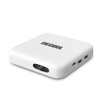 Shenzhen Daqu 4K Certifié KM2 Amlogic S905X2 Set Top Box 2G 8G 2T2R Double WiFi Android 10 Mecool Smart TV Box