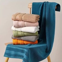 Serviettes de bain en coton 100% de 90x180cm, taille extra large, très absorbantes, douces, séchage rapide, serviettes de bain de luxe pour la maison, l'hôtel, le spa