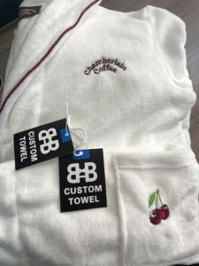 High Quality Microfiber White Women Bathrobe Custom Embroidery Super Soft And Breathable <strong>Kimono</strong> Sleepwear - Product Image 3