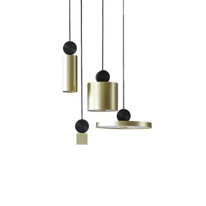Креативная простая Скандинавская маленькая подвесная люстра, Современная комнатная Декоративная Потолочная люстра, светодиодная Подвесная лампа для бара