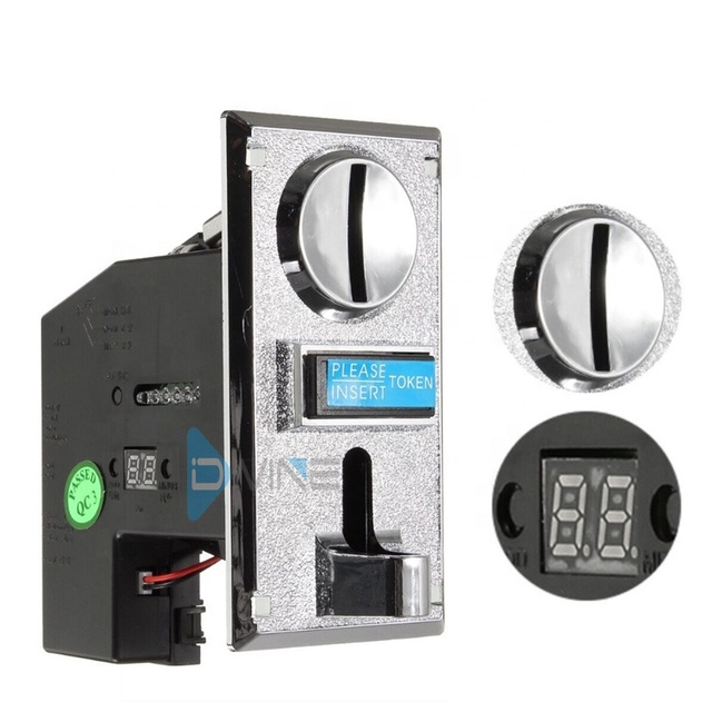 616 Coin Acceptor Manufacturer  Electronic Multi Coin CPU Coin Selector Acceptor