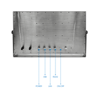 PC Industrial con Pantalla Táctil Capacitiva Todo en Uno de 21.5'' con Montaje en Pared, IP65, IP67, IP68, Full HD
