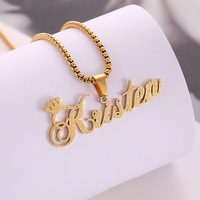 Collier Personnalisé d'Usine Chaîne Cubaine Os Style Hip-Hop avec Pendentif Logo d'Entreprise 2D 3D Tendance – Conception Gratuite