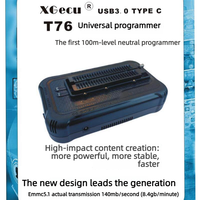 Juego de adaptadores para programador Chipboard T76, compatible con fabricantes de ISP e interfaces de programación SPI para una programación versátil de chips.