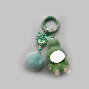 Bán buôn mới labubus llavero dễ thương Mini ban đầu có một chỗ ngồi la Bubu Búp bê đồ chơi xác thực Quái Vật lalabubu <span class=keywords><strong>Keychain</strong></span> - Product Image 3