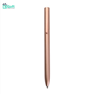 Stylo gel métallique rotatif, stylo cadeau d'affaires, logo gravé au laser et stylo publicitaire à bille - Product Image 2