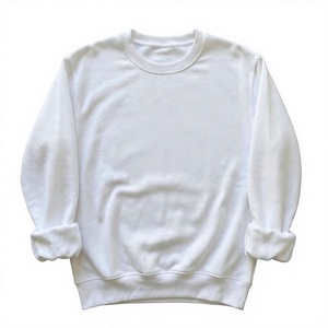 เสื้อสเวตเชิ้ตคอกลมผ้าฝ้ายถักสำหรับผู้ชาย ทรงปกติ สไตล์ลำลองสำหรับฤดูใบไม้ร่วง เสื้อผ้าสตรีทแวร์ รับผลิตโลโก้ตามสั่ง - Product Image 6