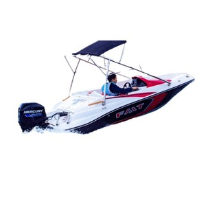 Motor Fuera de Borda para Bote de Pasajeros de Gasolina de 5m, Casco de Fibra de Vidrio, Estilo Profesional, Bote para Deportes Acuáticos - Product Image 5