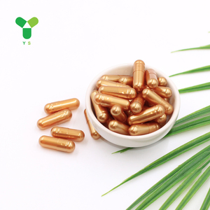 YS Manufacturing Cangkang Kapsul Gelatin Kosong Warna Mutiara Emas Ukuran 00 Kelas Farmasi Tingkat Isian 99,90% Bubuk - Product Image 3