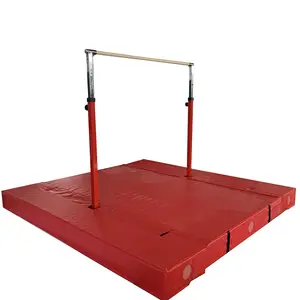 Barra horizontal para gimnasia, estera plegable