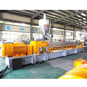 High-accuracy Plastic Granules Machinery Twin Screw Plastic Pellet Machinery for Making pills