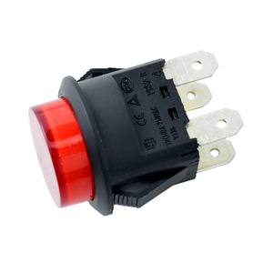 PBS2-5 4pin vuông + Vòng LED push button chuyển - Product Image 1