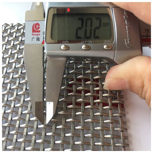 외벽 클래딩 및 천장 건축용 내식성 내열 일반 직조 와이어 메쉬 스테인리스 스틸 와이어 - Product Image 6