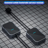 Adaptador Inalámbrico Carplay de Aleación de Aluminio, Diseño Perfecto, Car Play para Apple y Android, Cajas Inteligentes para Autos, 1 Año