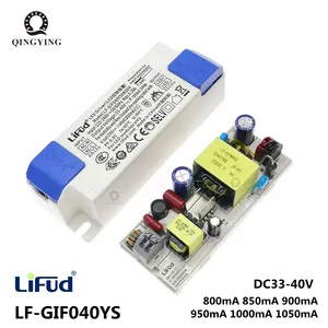 Lifud LED Driver LF-GIF040YS 800mA-1050mA DC33-40V High PF 0.9 Free Flicker Iluminação Transformador Fonte de Alimentação Para Módulos LED