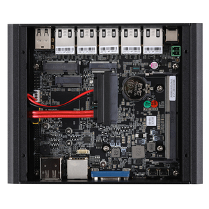 เราเตอร์ไฟร์วอลล์ Q10821G5 J6412 5x 2.5G LAN แบบ Barebone, มินิพีซีไร้พัดลม และเซิร์ฟเวอร์แบบ Rackmount 1U, 5x I226-V, HD DP VGA, UEFI Win/ - Product Image 5
