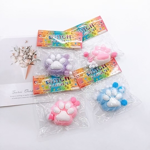 Jouet anti-stress TPR Patte de Chat Unique, Cadeau Idéal pour Enfants, Jouet à Presser Taba Squishy pour Anniversaires - Product Image 4