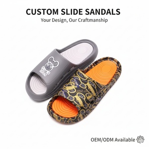 Custom Logo OEM ODM Summer Men Women EVA Flat House Slipper Casual Home Indoor Outdoor Beach <b>Pool</b> <b>Slide</b> Sandals - Product Image 1
