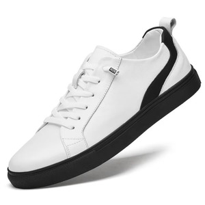 Chaussures décontractées pour hommes, chaussures de skate pour hommes, baskets en cuir de vache pour hommes, commande personnalisée en petite quantité - Product Image 3