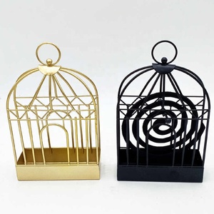 Nordic Style Eisen Kunst Vogel Form Moskito Spule Halter Weihrauch Regal Home Moskito Repeller Halter Ornament - Product Image 3