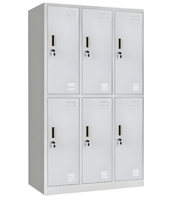 Thiết kế hiện đại tủ khóa thép cho trường học văn phòng nhà bếp ngoài trời phòng tập thể dục & ăn uống đa năng công nhân & nhân viên lưu trữ kim loại Locker - Product Image 2