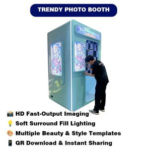 Cabina de Fotos Automática para Selfies de Tamaño Completo, Máquina de Impresión de Retratos Automática, Estudio de Entretenimiento, 1 Año de Garantía - Product Image 2