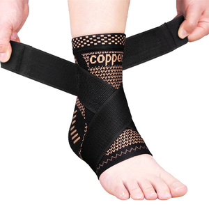 Esguince Compresión Talón Manga <span class=keywords><strong>Aquiles</strong></span> Tendinitis Soporte Cobre <span class=keywords><strong>Tobillera</strong></span> - Product Image 1