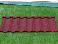 Feuille de tuile de toit en métal ardoise moderne Offre Spéciale couleur matériaux de construction revêtus de pierre pour la construction de maisons au Nigeria et au Kenya