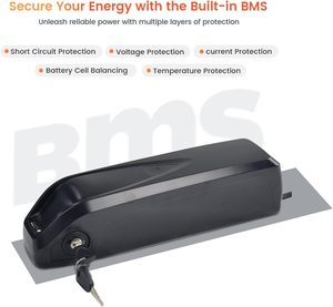 Batterie de vélo électrique 48V 14Ah 672W, pack de batteries pour vélo électrique pliable, batteries externes 36V 52V, boîtier de batterie externe - Product Image 5