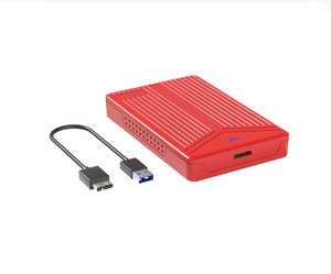 Neue 15mm 2,5 Zoll Typ C zu <span class=keywords><strong>USB</strong></span> 3.0 SATA Box Externes Festplatten gehäuse Kunststoff gehäuse Werkzeug Kostenlos 5 Gbit/s Unterstützung UASP für SSD 4TB - Product Image 5