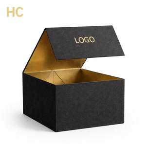 กล่องน้ำหอมแบบแข็ง ฝาพับ ลามิเนตด้าน พร้อมแผ่น EVA โรงงานขายส่ง - Product Image 1