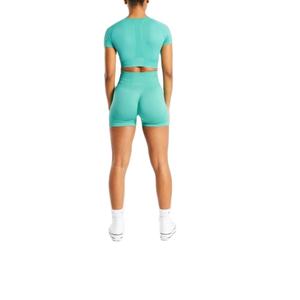 Best Quality <b>Women's</b> Seamless Breathable Eco-Friendly Yoga <b>Shorts</b> Jogging Fitness High <b>Waist</b> Lightweight BD - Product Image 4