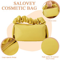 Multiskilled Suited Mighty Fuax Suede Leather Maquillaje Train Case preeminente Anti-Bacteria Vanity Bag Rich Selected Vanity case