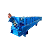 Machine de fabrication de volets roulants pour portes de garage en PVC Caida Metal, moteur PLC 380V 3kW, utilisation facile, aluminium, acier inoxydable