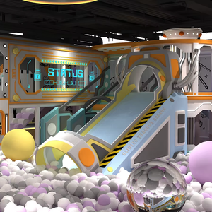Spazio per bambini al coperto parco a tema aerospaziale eco-friendly Soft Play <span class=keywords><strong>Ball</strong></span> Pit con dimensioni personalizzate e capacità Max> 500kg - Product Image 1
