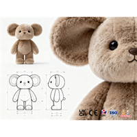 Boneka Hewan Isi Dakron Kustom Produsen Boneka Plush Kustom Pemasok Boneka Plush OEM Boneka Plush Personalisasi Boneka Plush Logo Kustom