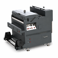 Mesin Cetak Kaos DTF GCLOR 60cm I3200 dengan Head Printer, Penggoyang Bubuk, Oven, Film PET, Otomatis untuk Industri Tekstil