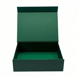 Papier d'art recyclé orange personnalisé <span class=keywords><strong>plat</strong></span> pliable et brillant plastification rigide pliable à aimant pour emballage cadeau chaussettes gaufrage fourrure - Product Image 3