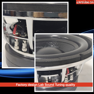 Subwoofer de voiture 12 pouces 4+4 ohms, haut-parleur de compétition, 1000W RMS, 2000W de crête, SPL, robuste - Product Image 5