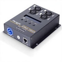 Nodo ArtNet a DMX512 de 2 Puertos PKnight CR021R, Montable en Truss, Aislamiento Óptico, 1024CH, IP65, Iluminación LED para Escenarios