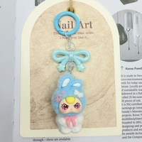 Nouveau Cadeau Kawaii pour Enfants : Mini Figurine 3D Ours Floqué, Kit de Jardin Féerique, Miniatures, Porte-clés en Peluche, Sac Mystère Surprise pour Enfants