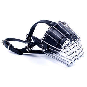 Fournitures pour animaux De compagnie respirant chien muselé bouche cale-pieds chien couverture de bouche durable prévenir les morsures chien museau - Product Image 3