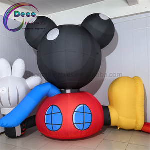<span class=keywords><strong>MICKEY</strong></span> <span class=keywords><strong>MOUSE</strong></span> phim hoạt hình Inflatable khổng lồ bóng trang phục LED Đèn mô hình Màn hình giáng sinh khuyến mãi bao gồm Blower - Product Image 4