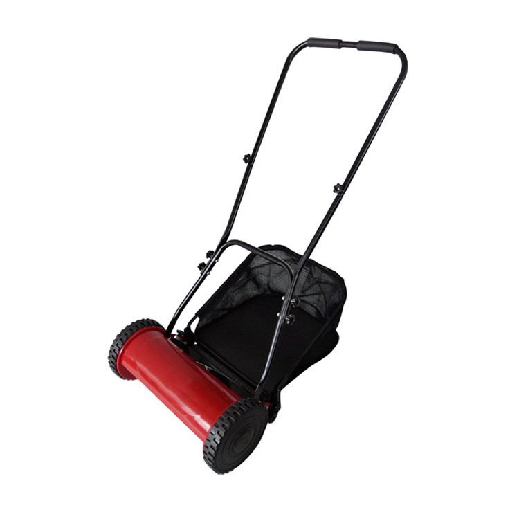 JS-380 15 ''Main Pousser Tondeuse À Gazon 380mm Manuel, Portable Coupe-Herbe