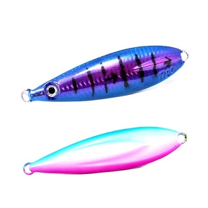 Leurre de pêche Jig en <span class=keywords><strong>plomb</strong></span> de 50-300g, Leurre de pêche au jig lent, Leurre de pêche Flat Fall Jig - Product Image 1
