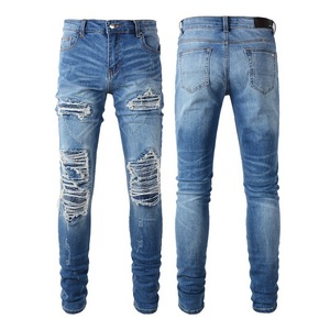 Yeni denim erkek pantolon eğilim siyah su geçirmez ince yüksek belli denim <span class=keywords><strong>chaps</strong></span> erkekler