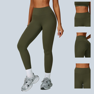Extérieur 78% Polyamide 22% Spandex (%) Leggings Loisirs Sports Vêtements Course Sports Détails personnalisés Leggings - Product Image 1