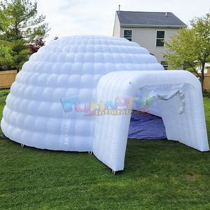Carpa Inflable Gigante Tipo Iglú para Fiestas y Eventos al Aire Libre, de Grado Comercial, con Soplador de Aire, Luz LED, Material de PVC, Color Personalizable - Product Image 4