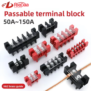 75A-600V DC batterie au Lithium vis d'alimentation connecteur en cuivre stockage d'énergie borne de câblage rapide produit borniers connecteurs - Product Image 2